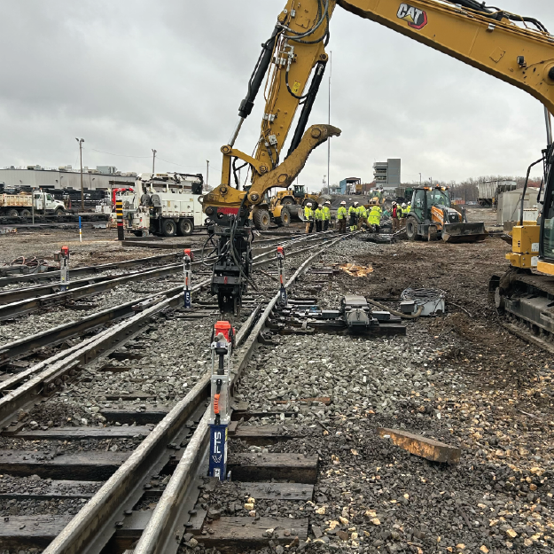 EZ-Jack Complete Kit | Battery-Powered Railroad Jack — Focused